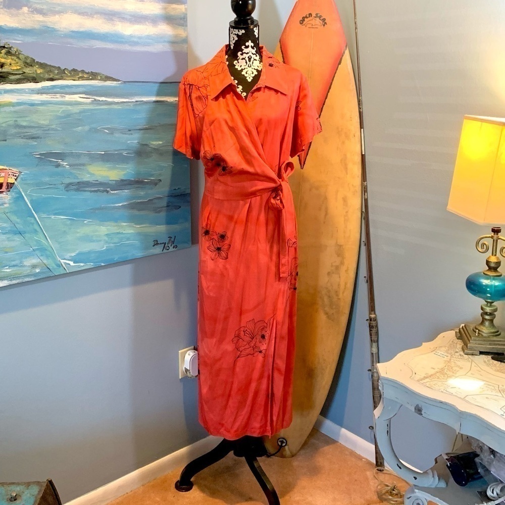 (Sold)Caribbean Joe,Wrap Around Beauty! Gorgeous Design.Color and Fit! Size 1X